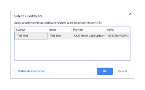 google chrome smart card middleware|Support: DriveLock Smart Card Middleware (CSSI) .